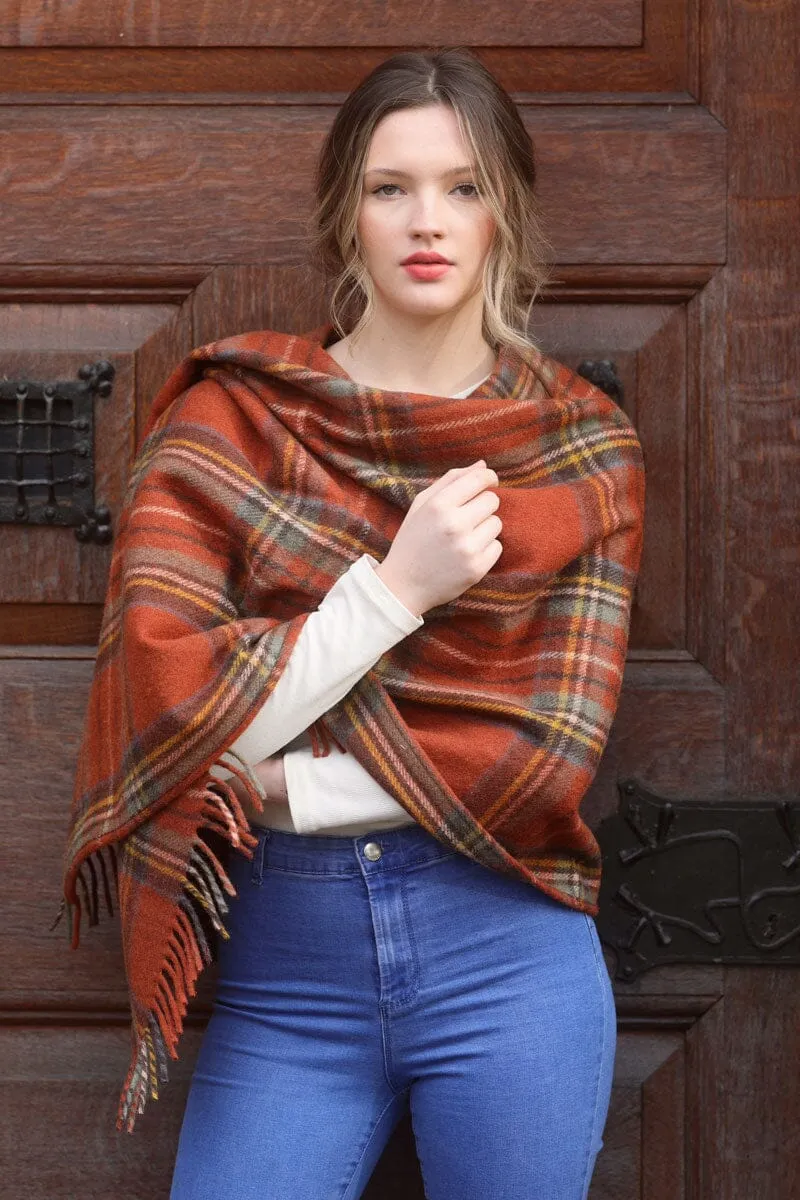 Luxury Oversized Scarf (Auld Royal Stewart) | Extra Warmth