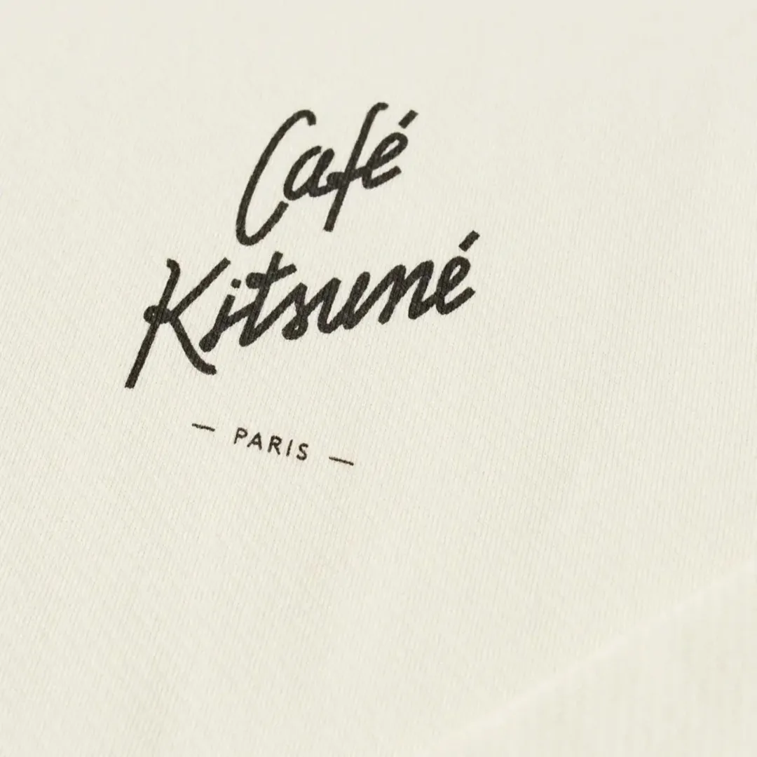 MAISON KITSUNE  |Pullovers Unisex Long Sleeves Plain Cotton Logo Designers