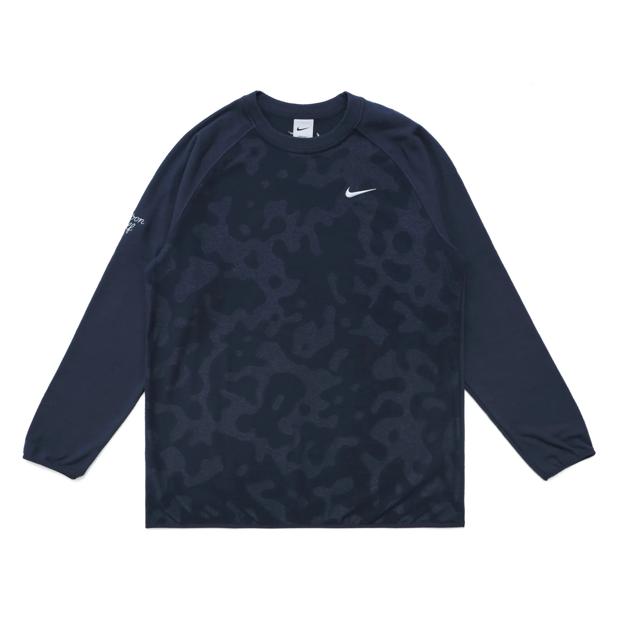 Malbon Golf  |Camouflage Long Sleeves Plain Long Sleeve T-shirt Logo