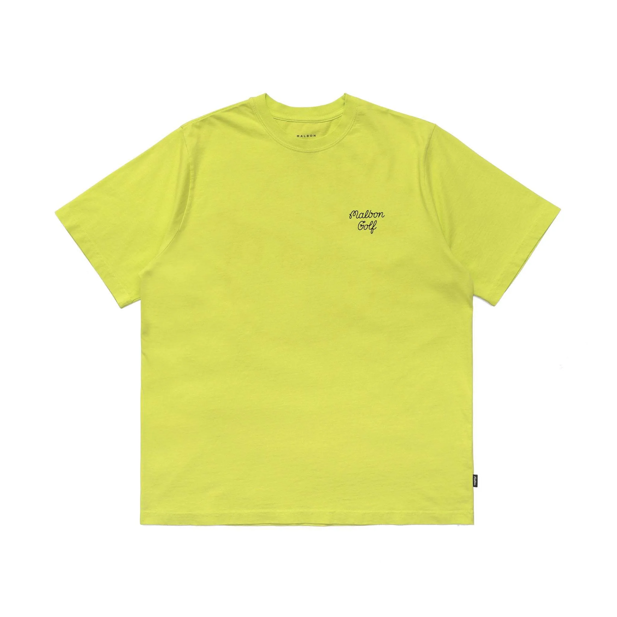 Malbon Golf  |Crew Neck Pullovers Plain Short Sleeves Logo