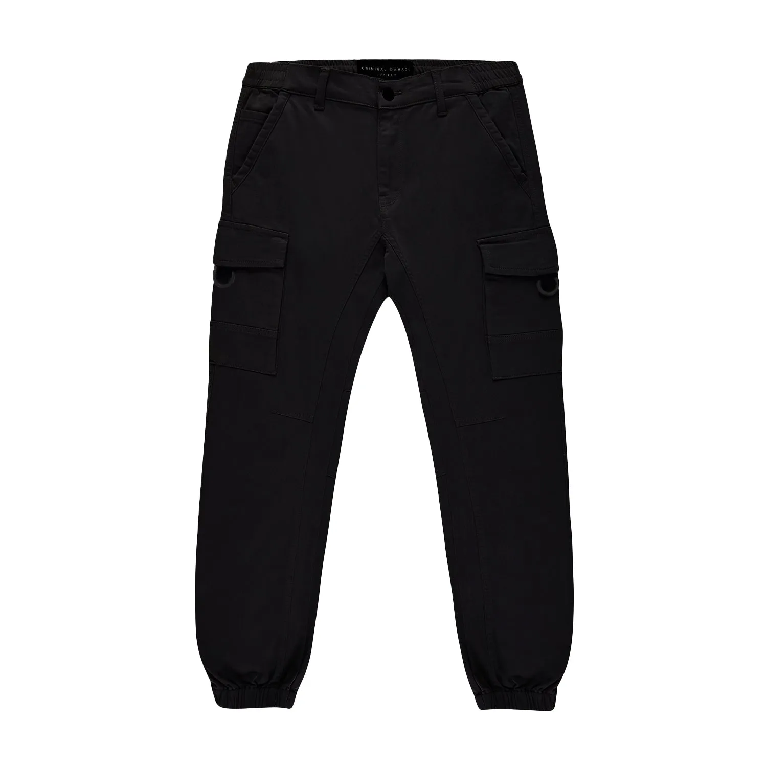 MANHATTAN CARGO PANTS - BLACK