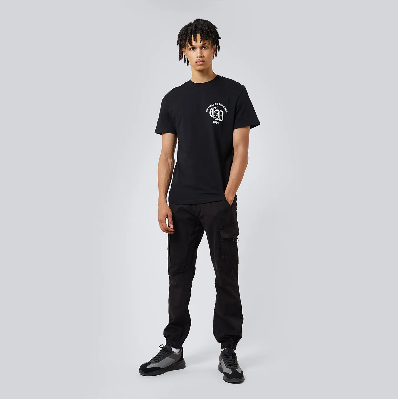 MANHATTAN CARGO PANTS - BLACK