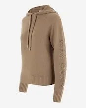 MaxMara  |Casual Style Wool Blended Fabrics Long Sleeves Plain