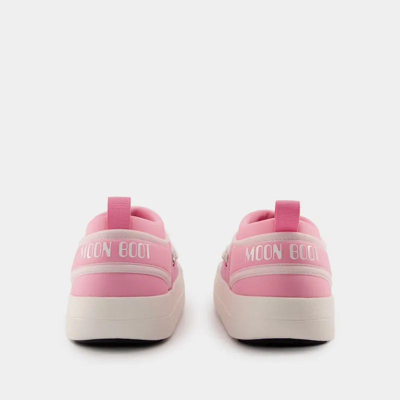 Mb Park Icon Sneakers - Moon Boot - Synthetic - Pink