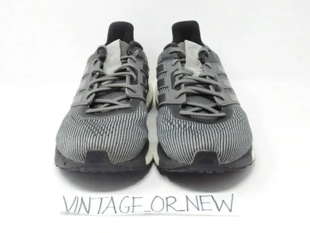 Men's adidas supernova grey two metallic running shoes bb3477 sz 13