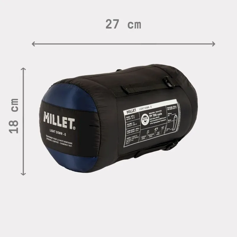 Millet  Light Down -5° - Sacco a pelo