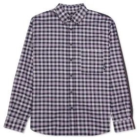 Mixed Checker Shirt - Mixed Check Grey