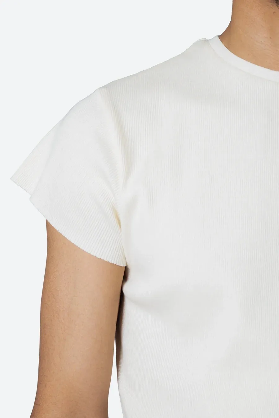 MNML  |Crew Neck Pullovers Street Style Plain Cotton Short Sleeves