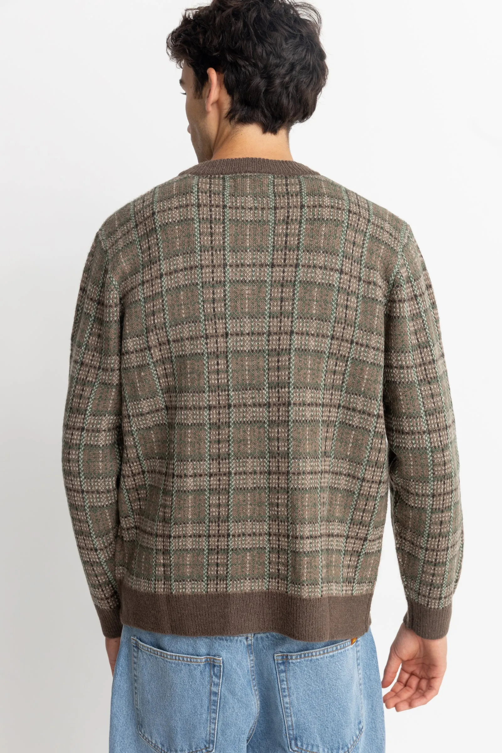 Mohair Criss Cardigan Cedar