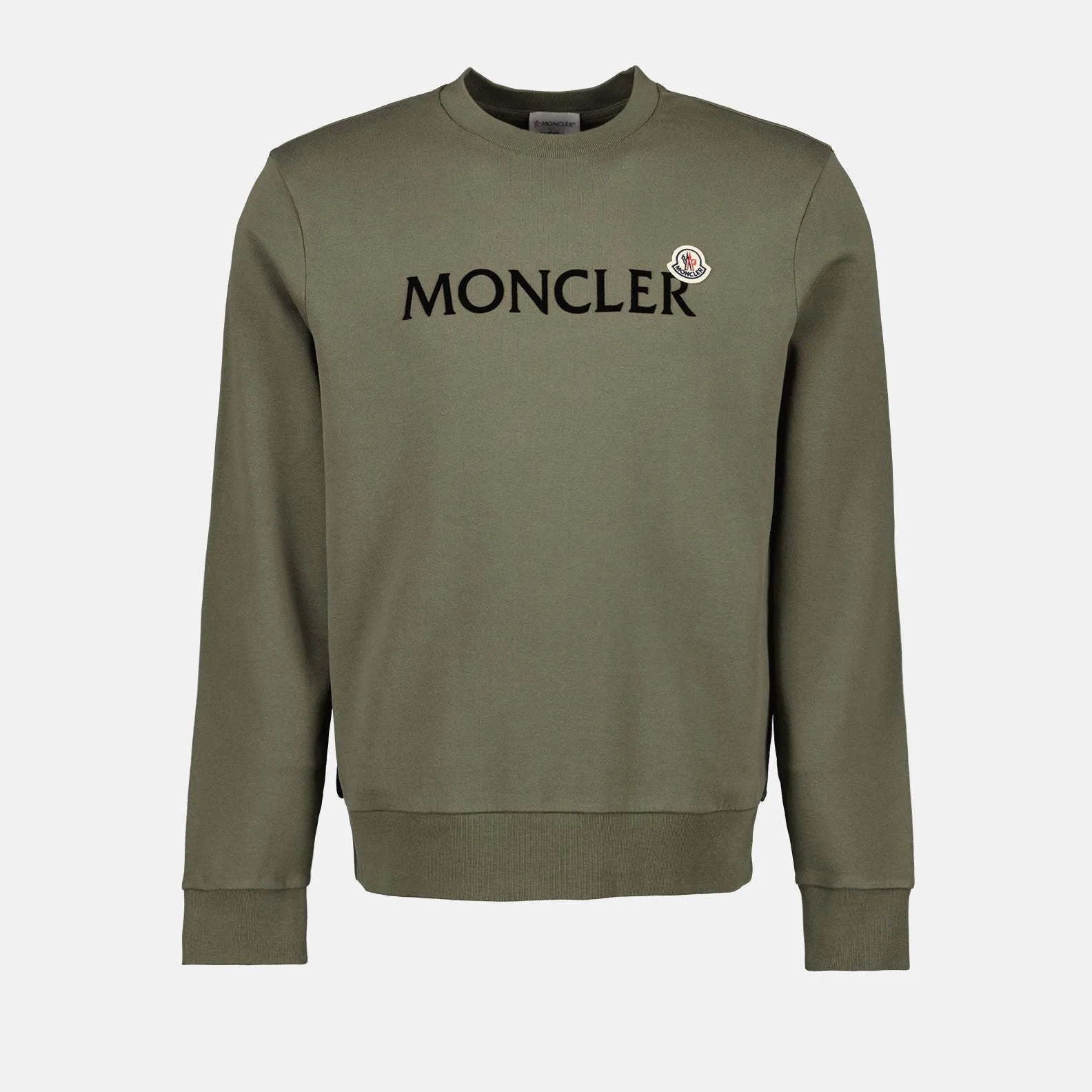 MONCLER  |Crew Neck Street Style Long Sleeves Cotton