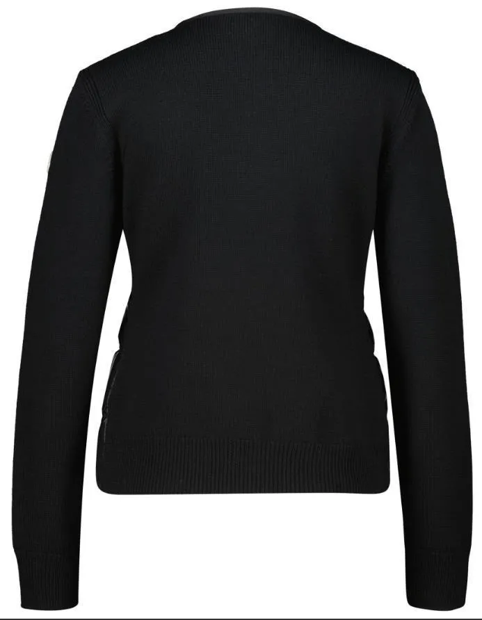 MONCLER  |Crew Neck Wool Long Sleeves Elegant Style