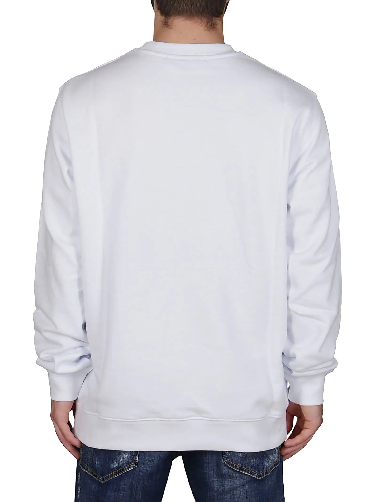 MSGM Logo Printed Crewneck Sweatshirt