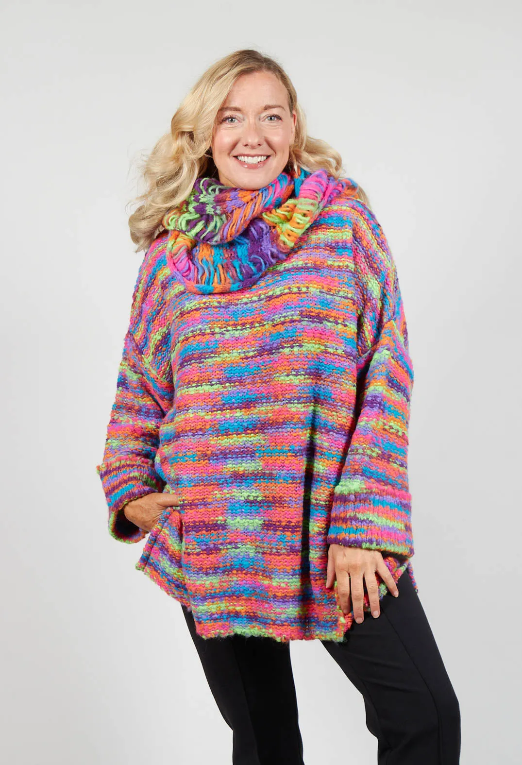 Multi-colour Knit Jumper