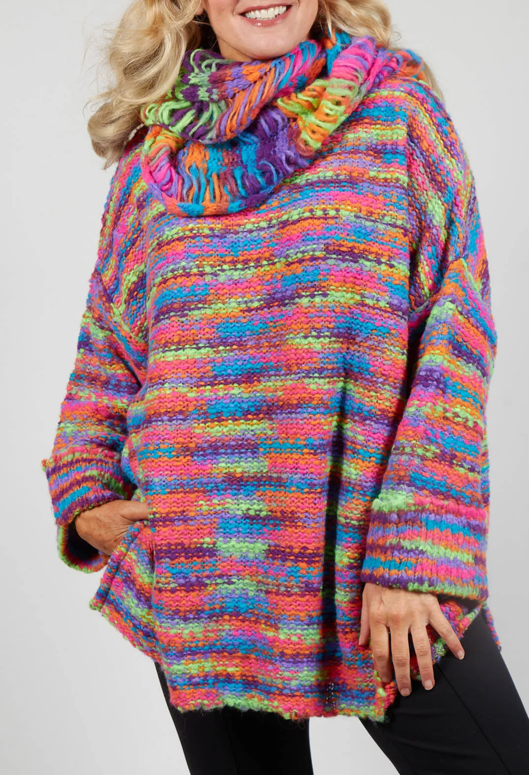 Multi-colour Knit Jumper