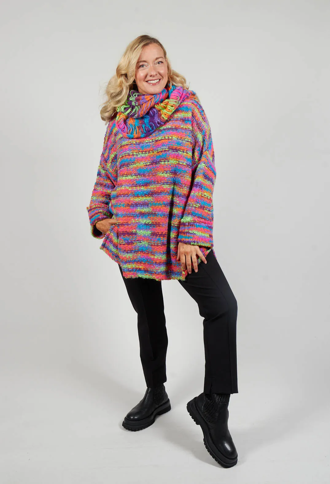 Multi-colour Knit Jumper