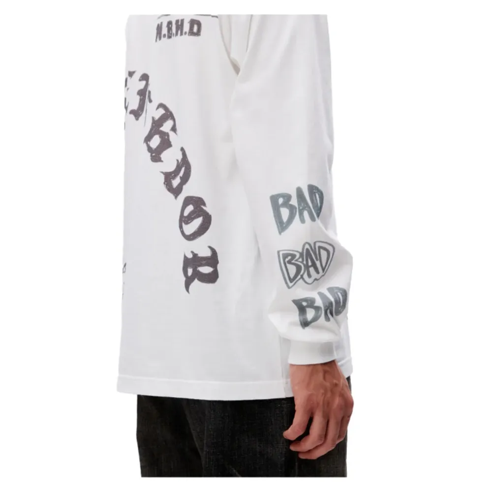 NEIGHBORHOOD  |Street Style Long Sleeves Cotton Long Sleeve T-shirt Logo