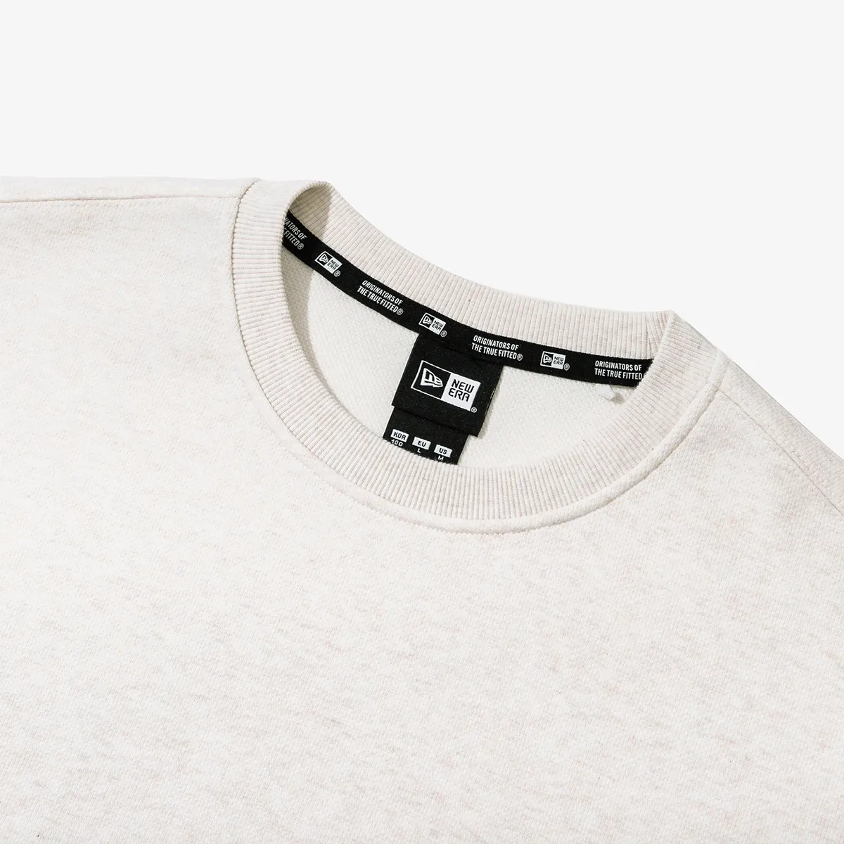 New Era  |Crew Neck Unisex Long Sleeves Plain Cotton