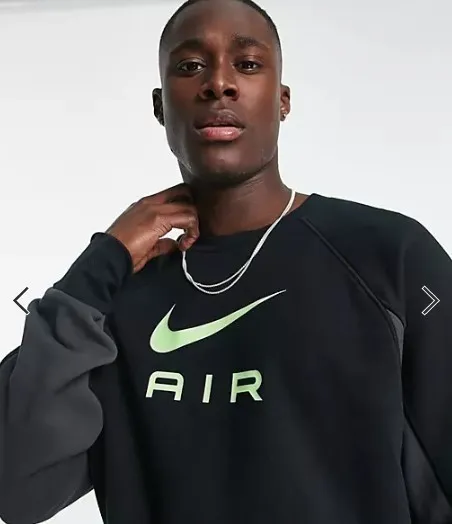 Nike  |Crew Neck Pullovers Long Sleeves Plain Cotton Logo