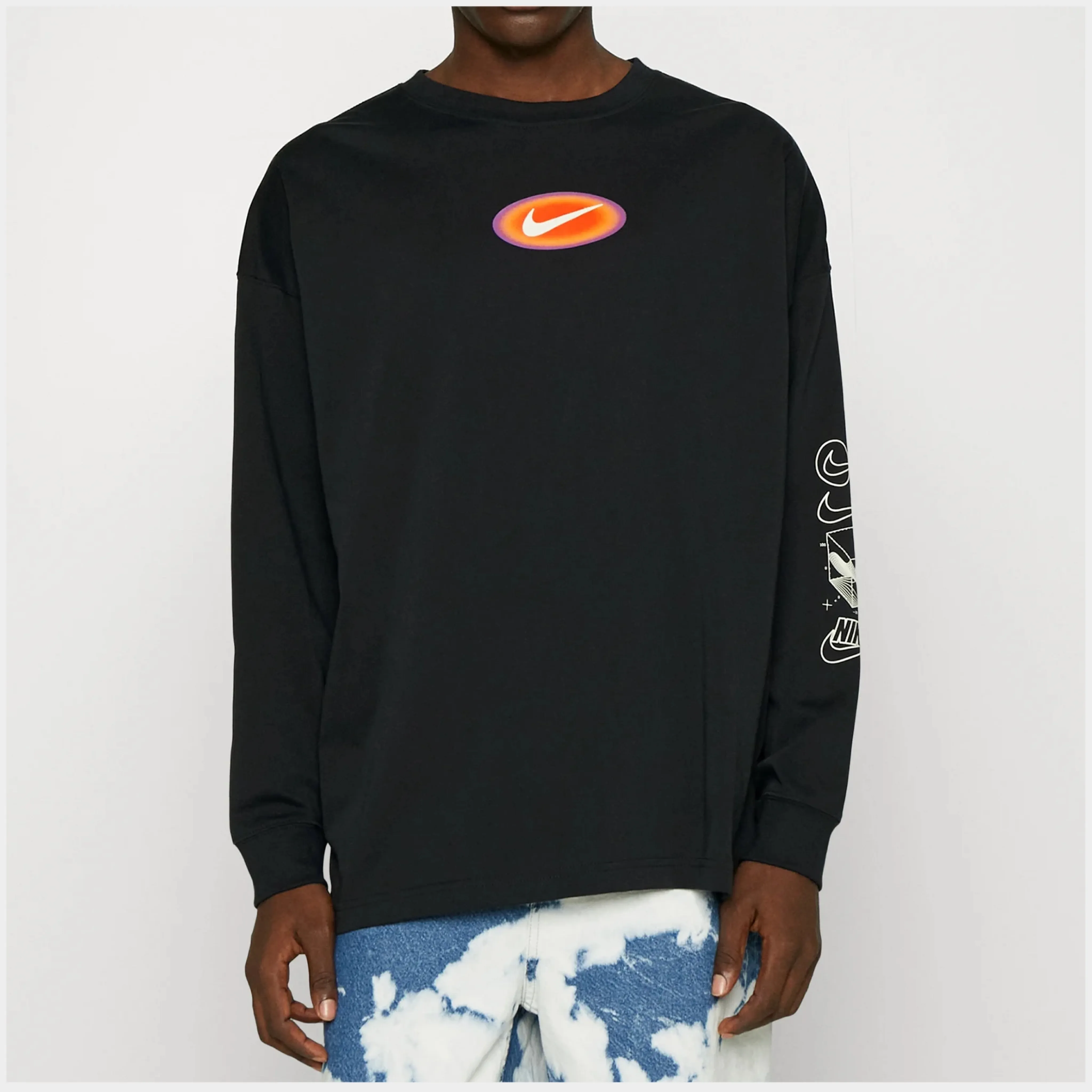 Nike  |Street Style Long Sleeves Cotton Long Sleeve T-shirt Logo