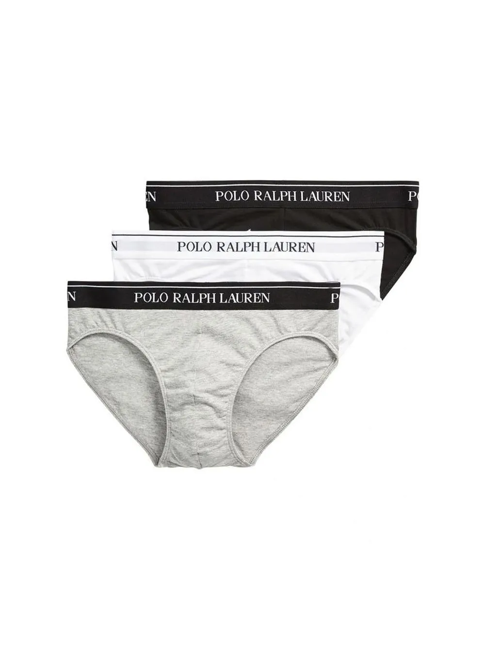 Polo Ralph Lauren Slip Uomo 714835884 Nero/bianco/grigio