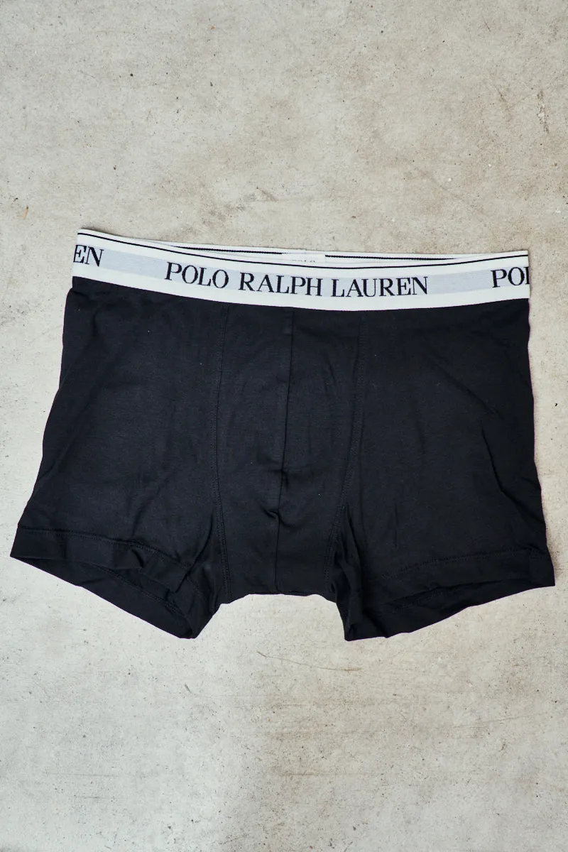 POLO RALPH LAUREN Tre paia di boxer tinta unita