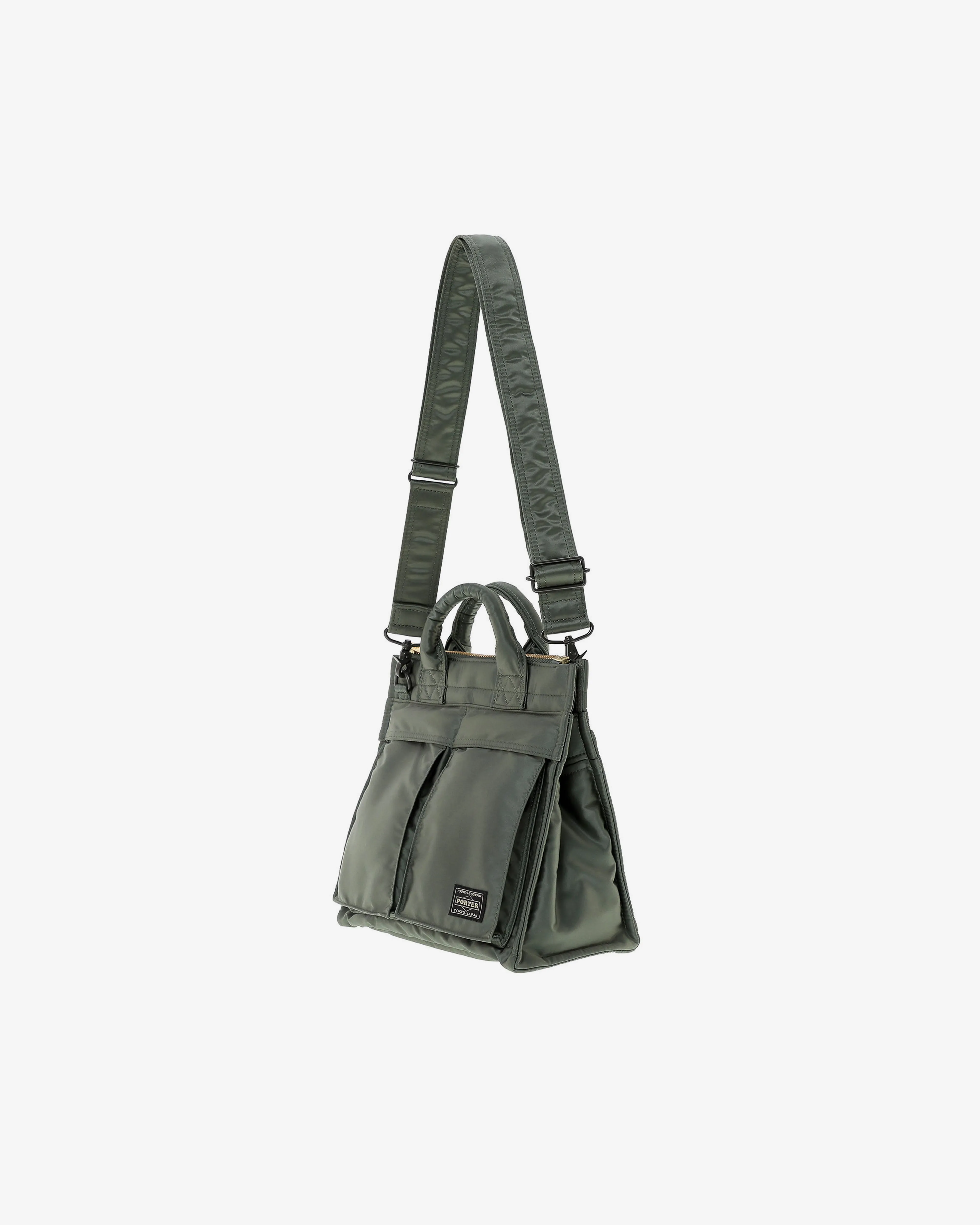 Porter Yoshida & Co. Tanker Square Tote Bag  Green