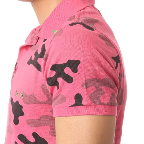 Project E  |Pullovers Camouflage Cotton Short Sleeves T-Shirts