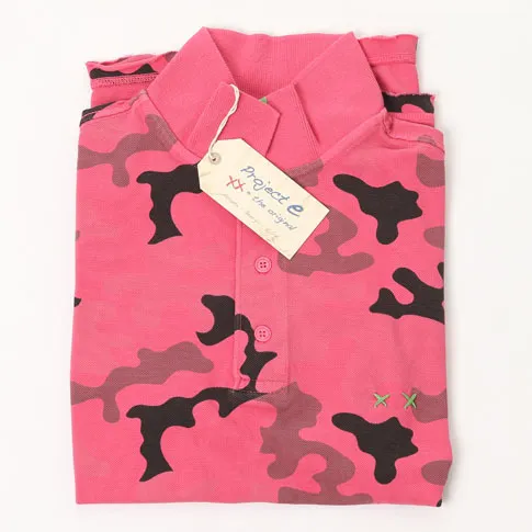 Project E  |Pullovers Camouflage Cotton Short Sleeves T-Shirts