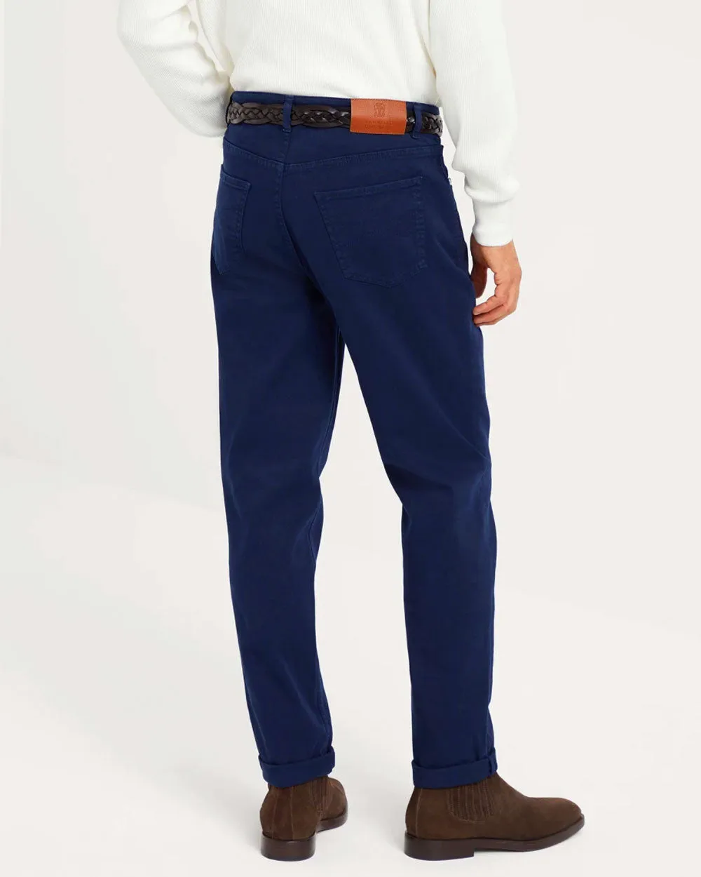 Prussia Blue Casual Pants