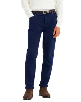 Prussia Blue Casual Pants