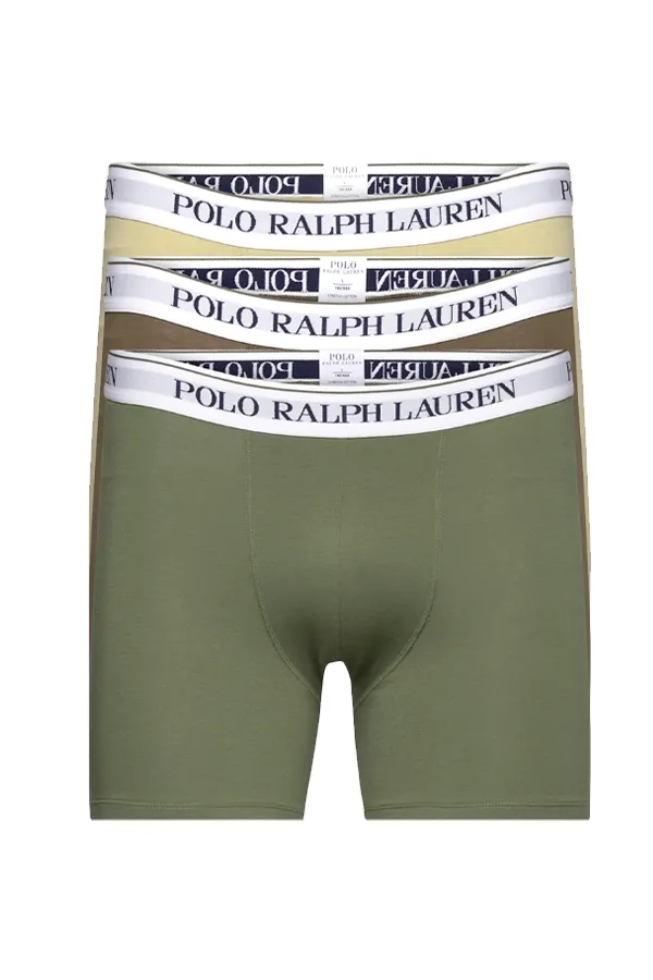 Ralph Lauren Boxers 3-Pack Army