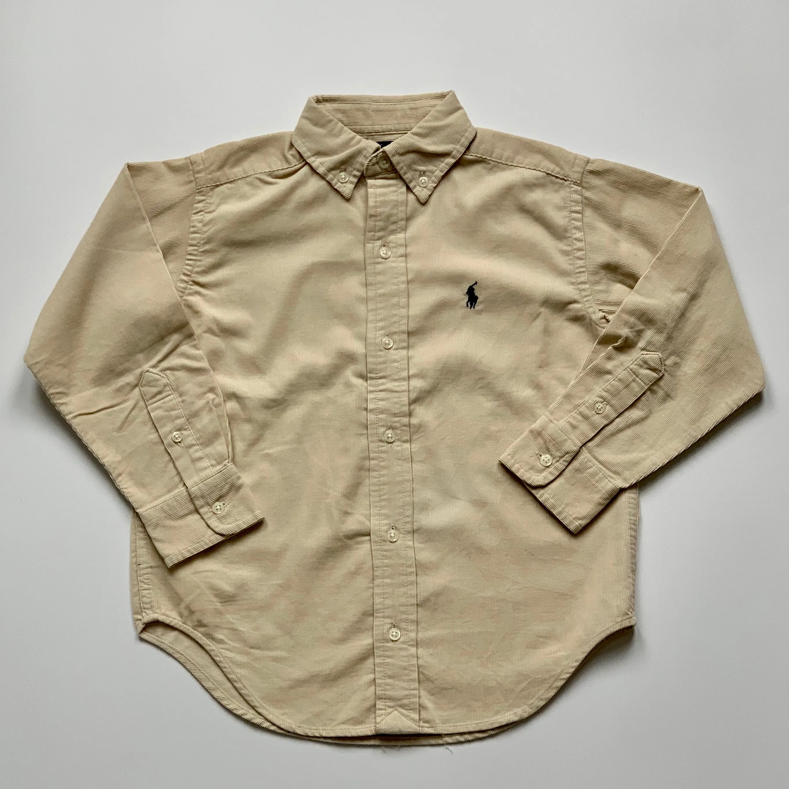 Ralph Lauren Cream Cord Shirt: 5 Years