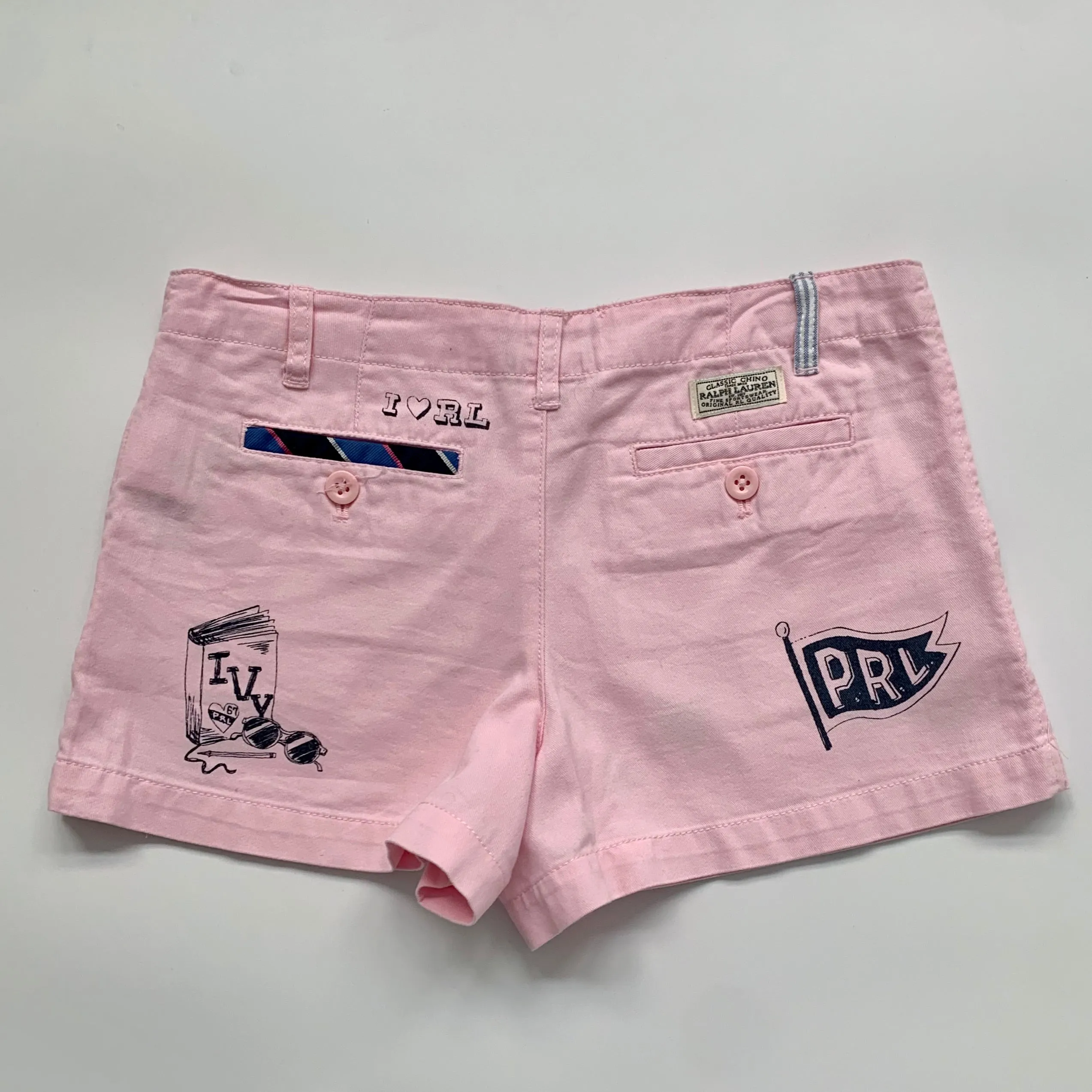 Ralph Lauren Pink Chino Shorts: 12 Years