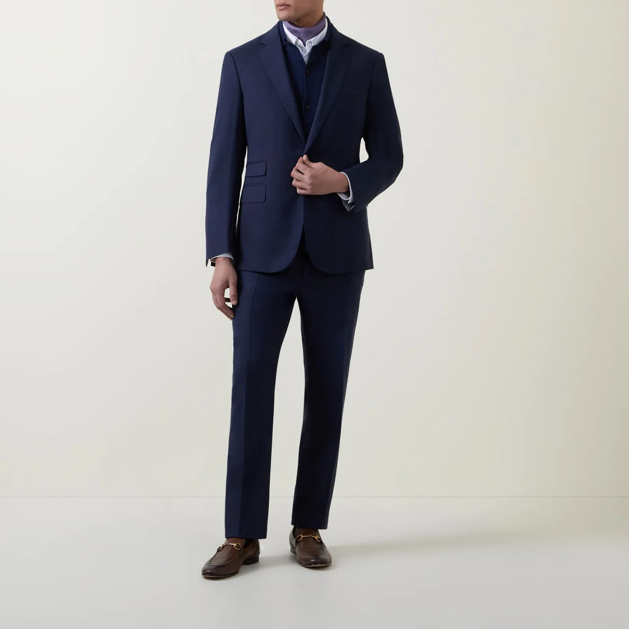 RALPH LAUREN PURPLE LABEL Gregory Two-Piece Suit - Navy