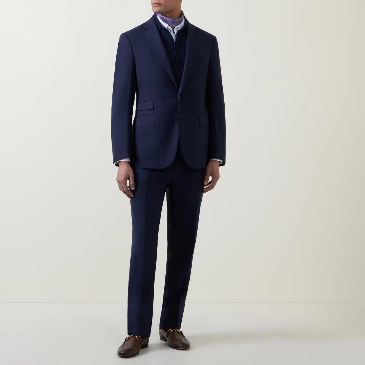 RALPH LAUREN PURPLE LABEL Gregory Two-Piece Suit - Navy