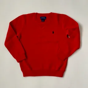 Ralph Lauren Red Cotton Jumper: 5 Years