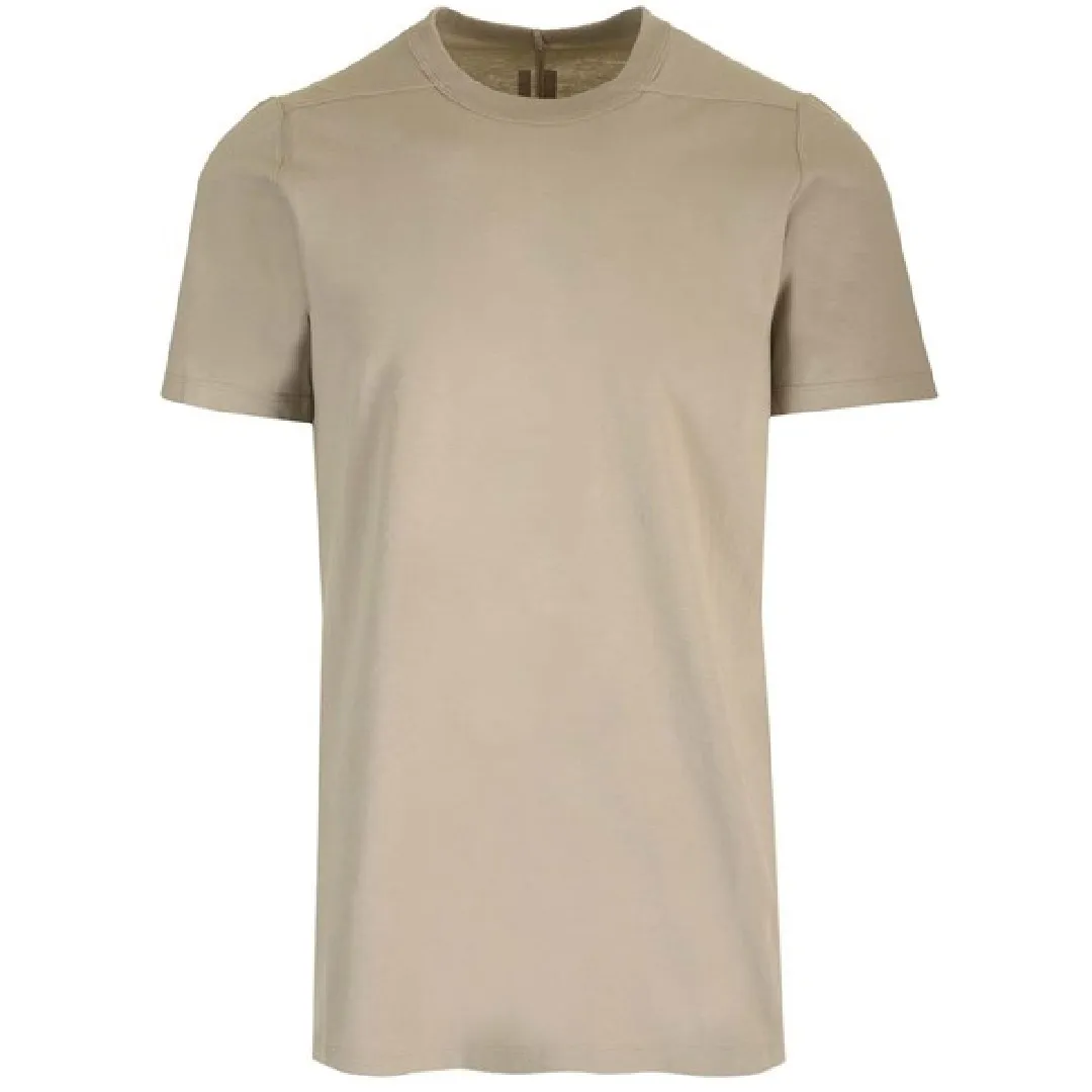 RICK OWENS  |Crew Neck Pullovers Plain Cotton Short Sleeves Designers