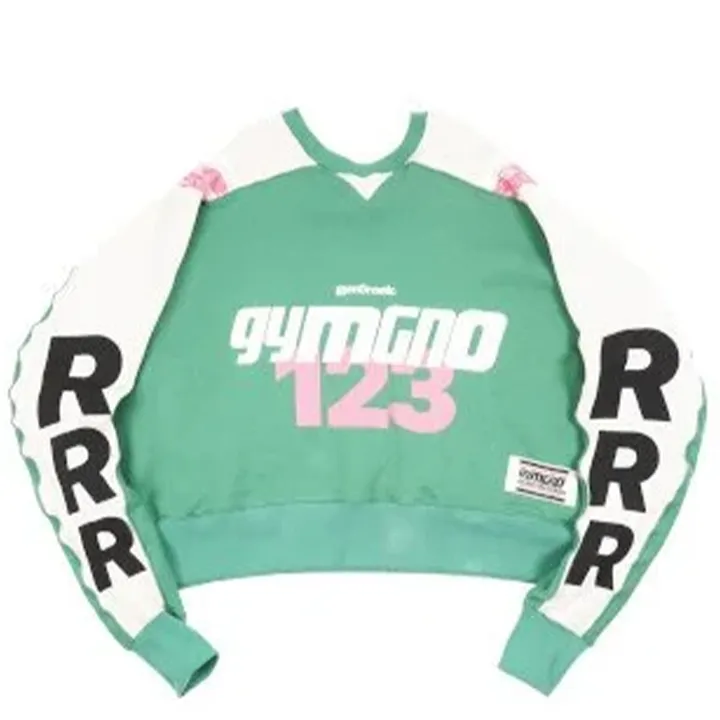 RIVINGTON roi Rebis  |Crew Neck Long Sleeves Cotton Long Sleeve T-shirt Logo