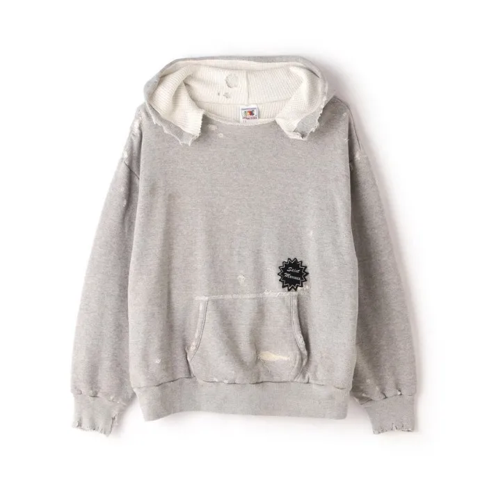 Saint Mxxxxxx  |Pullovers Street Style Long Sleeves Plain Cotton Logo