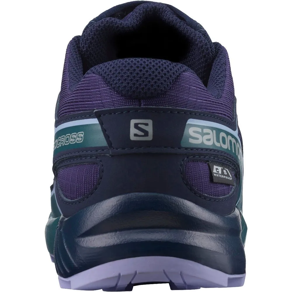 Salomon - Speedcross Climasalomon\u2122 Waterproof Trailrunning Shoes Junior grape mallard blue lavender