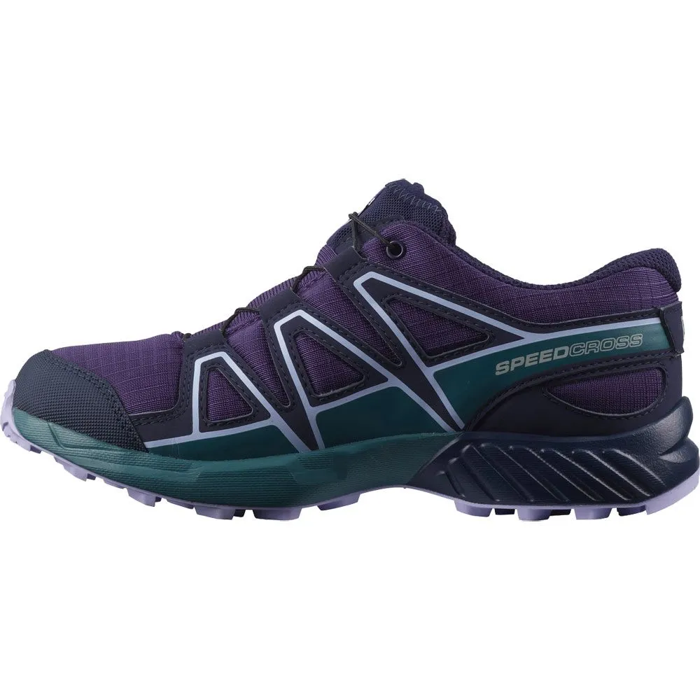 Salomon - Speedcross Climasalomon\u2122 Waterproof Trailrunning Shoes Junior grape mallard blue lavender