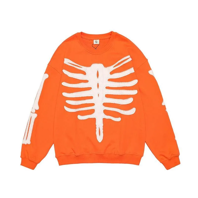 Skeleton Patches Sweater