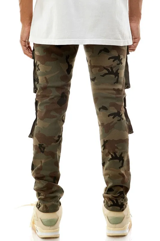 Skinny Double Cargo Pants