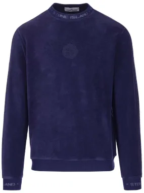 Stone Island Compass Embroidered Sweatshirt