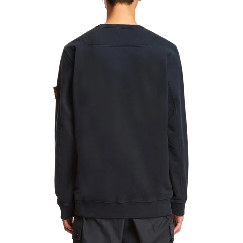 STONE ISLAND  |Crew Neck Pullovers Unisex Long Sleeves Cotton Logo