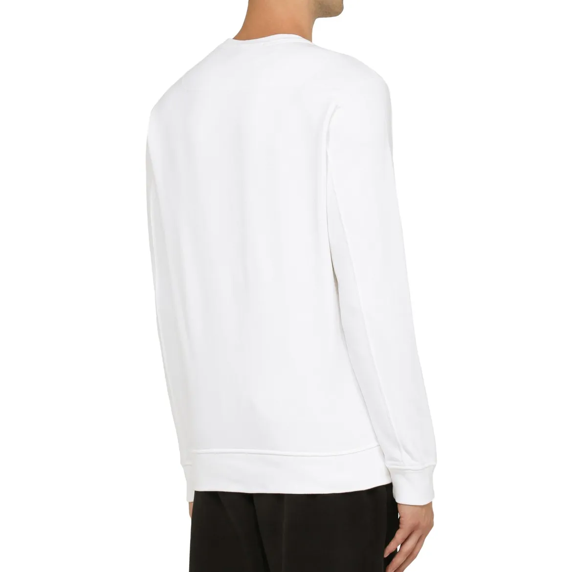 STONE ISLAND  |Crew Neck Pullovers Unisex Long Sleeves Cotton Logo