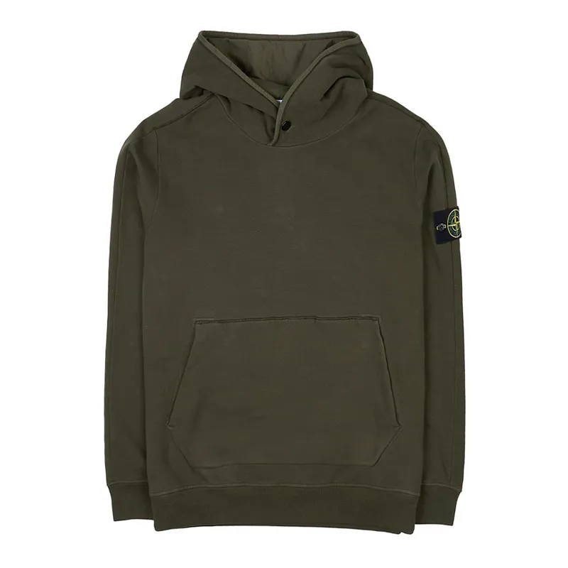 STONE ISLAND  |Street Style Long Sleeves Plain Cotton Logos on the Sleeves