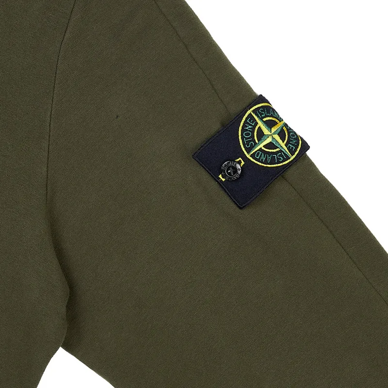 STONE ISLAND  |Street Style Long Sleeves Plain Cotton Logos on the Sleeves