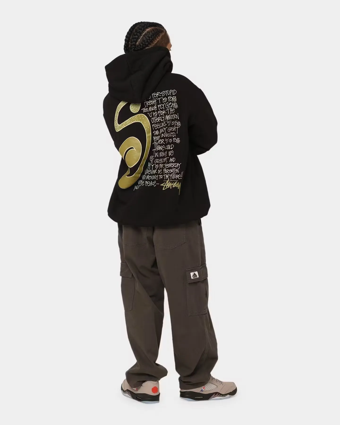 STUSSY  |Pullovers Unisex Street Style Cotton Logo Skater Style