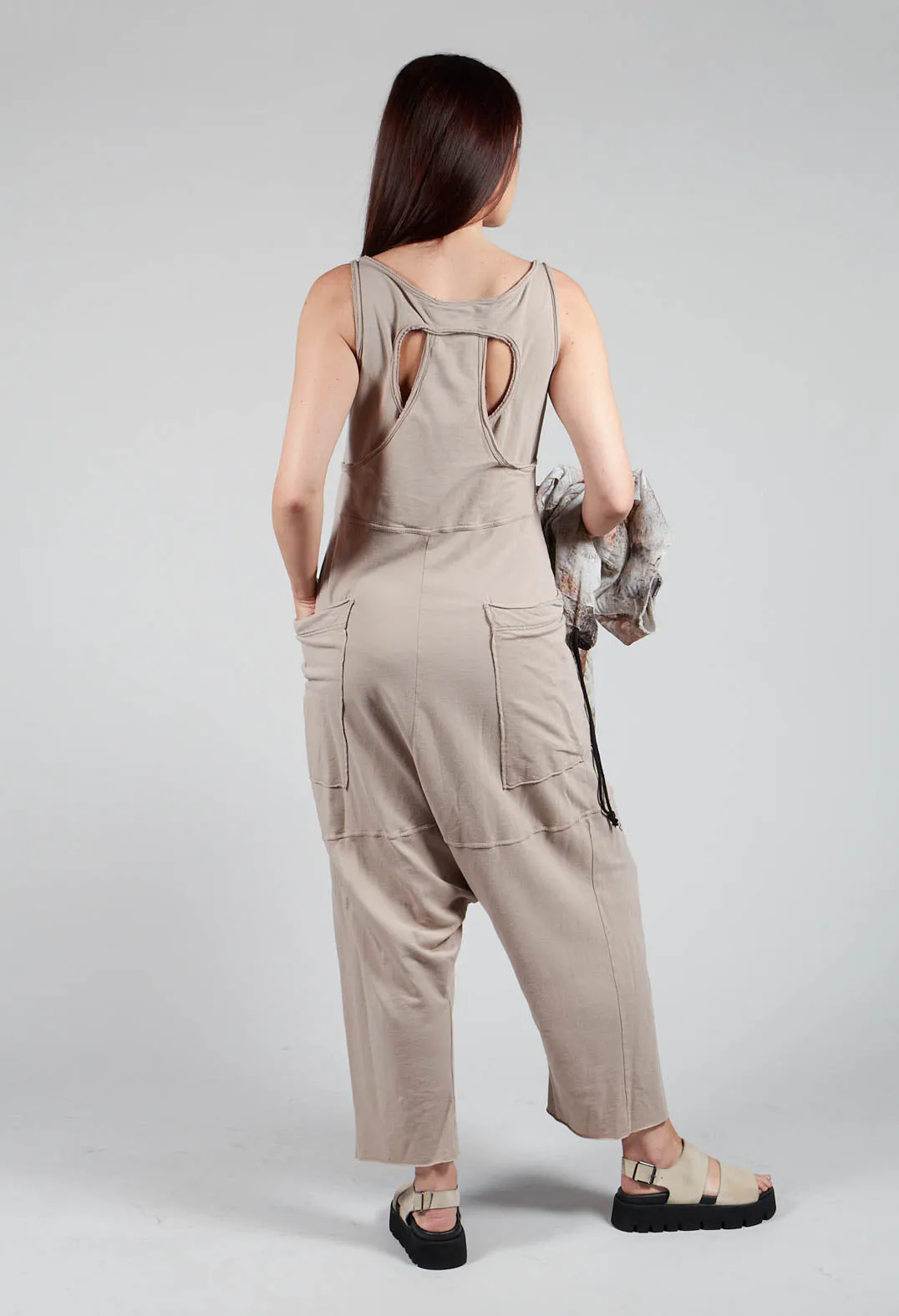 Tank Overall in Greige